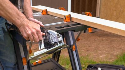 Image showing  4.5A 4-1/2 in. Compact Circular Saw with Slim Body Design