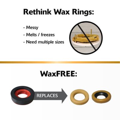 Image showing  Wax Free Toilet Seal Kit