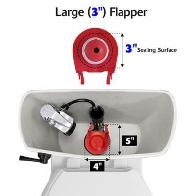 Image showing  3 in. Large Universal Toilet Flapper