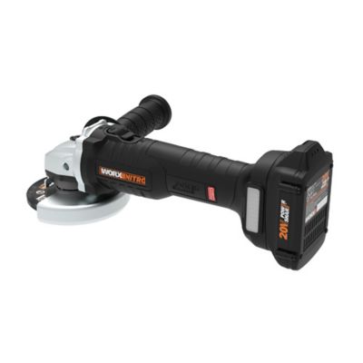 Image showing  4-1/2 in. Diameter 2Ah 20V PowerShare Cordless Angle Grinder with Brushless Motor