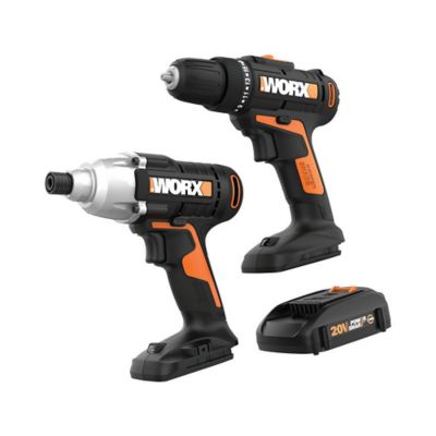 Image showing  Cordless 20V Drill and Impact Driver Combo Kit, 2 pc.