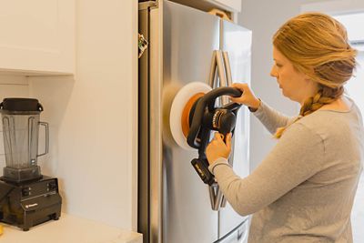 Image showing 6 th WORX 20V 10 in. PowerShare Cordless Orbital Polisher/Buffer