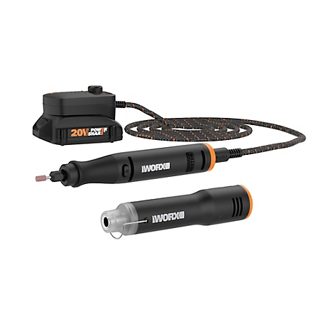 WORX 20V MakerX Power Share Kit with Rotary Tool and Hot Air Pen