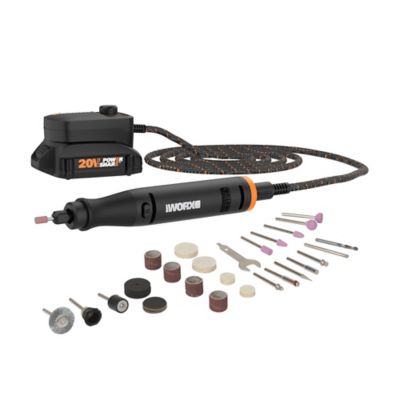 Image showing  20V MakerX Power Sharekit with Rotary Tool and Air Brush