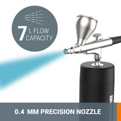 Image showing  20V MakerX Power Sharekit with Rotary Tool and Air Brush