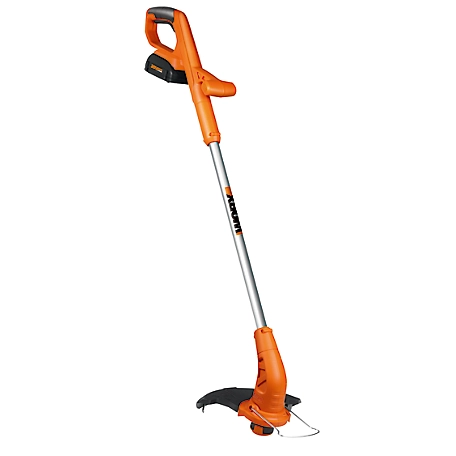 WORX 12 in. Cordless 20V Fixed Saft Grass Trimmer/Edger, 1.5Ah Battery and Charger Included