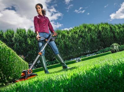 Image showing 8 th WORX 12 in. 20V Straight Shaft Cordless String Trimmer/Edger, Battery and Charger Included, WG163.10