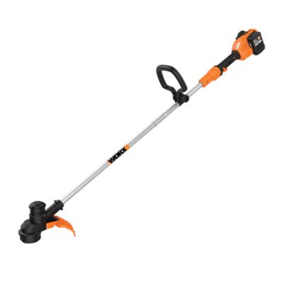 WORX 12 in. Cordless 40V Fixed Shaft Auto Feed Grass Trimmer Edger