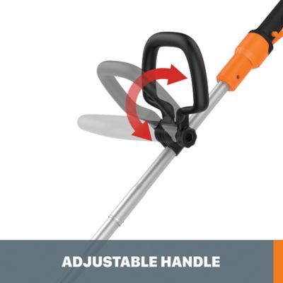 Image showing  12 in. 40V Fixed Shaft Straight Shaft Cordless String Trimmer/Edger, Battery and Charger Included