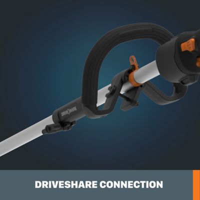 Image showing  Driveshare 15 in. 40V Straight Shaft Cordless String Trimmer, Battery and Charger Included, Attachment Capable
