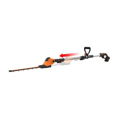 Image showing 8 th WORX 20 in. 20V Cordless Hedge Trimmer, Battery and Charger Included, WG252