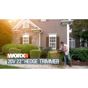 Best Buy: WORX 20V Power Share Cordless 22 Hedge Trimmer Black WG261