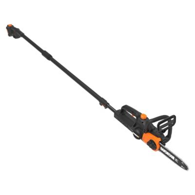 WORX 10 in. 20V Cordless Li-Ion Pole Saw, 5-Hour Charger, Auto-Tension, Auto-Oiling, 3 pc. Tube