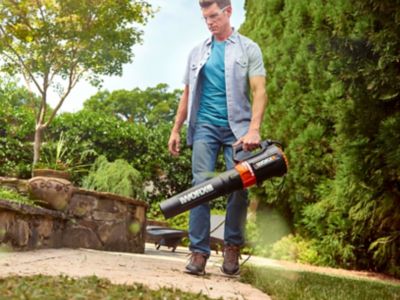 Image showing  Turbine 800 135 MPH/800 CFM 12A Corded Handheld Leaf Blower