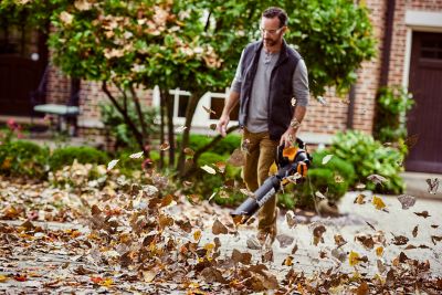 Image showing 8 th WORX TriVac 70 MPH/600 CFM 12A Corded 3-in-1 Handheld Leaf Blower, Vacuum and Mulcher