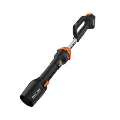 WORX LeafJet 130 MPH/410 CFM 20V Cordless Handheld Leaf Blower, Battery and Charger Included