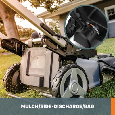Image showing  20 in. 40V Cordless Electric Nitro Self-Propelled Push Lawn Mower