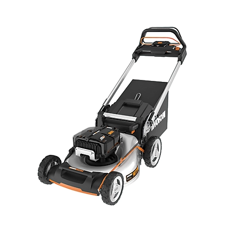 WORX 20 in. 80V Cordless Electric Nitro Self-Propelled Push Lawn Mower