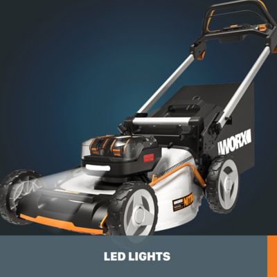 Image showing  20 in. 80V Cordless Electric Nitro Self-Propelled Push Lawn Mower