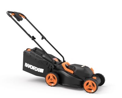 WORX 13 in. 40V Cordless Electric Push Lawn Mower The Mini Mower