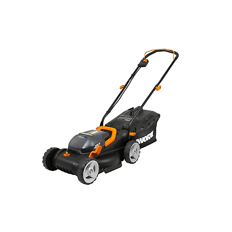 WORX 13 in. 40V Cordless Electric Push Lawn Mower at Tractor