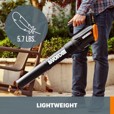 Image showing 5 th WORX 12 in. 20V Straight Shaft Cordless String Trimmer and Blower Combo Kit, Battery and Charger Included