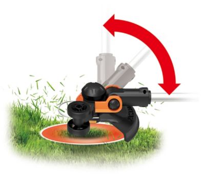 Image showing 7 th WORX 12 in. 20V Straight Shaft Cordless String Trimmer and Blower Combo Kit, Battery and Charger Included