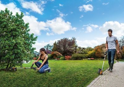 Image showing 9 th WORX 12 in. 20V Straight Shaft Cordless String Trimmer and Blower Combo Kit, Battery and Charger Included