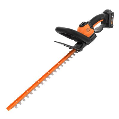 Image showing  WG162 12 in. 20V Straight Shaft Cordless String Trimmer, Blower and Hedge Trimmer Kit, Battery and Charger Included