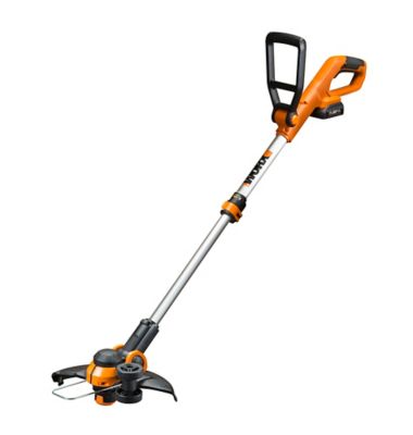 Image showing  WG162 12 in. 20V Straight Shaft Cordless String Trimmer, Blower and Hedge Trimmer Kit, Battery and Charger Included