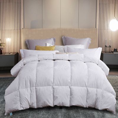 Martha Stewart 240 Thread ct. White Feather and Down Comforter, Cotton