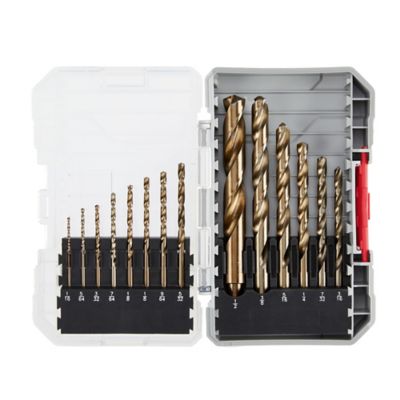 Dewalt 14 piece online titanium drill bit set