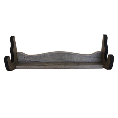 Rush Creek Creations Single Gun Wall Rack, Barn Wood