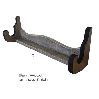 Image showing  1-Gun Wall Rack, Barn Wood