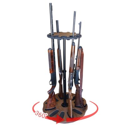 Image showing  12 Long Gun 14.08 cu. ft. Adjustable Height Spinning Storage Rack