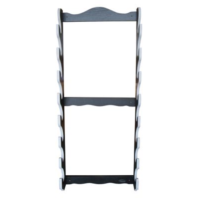 Rush Creek Creations 8-Sword Wall Storage Display Rack