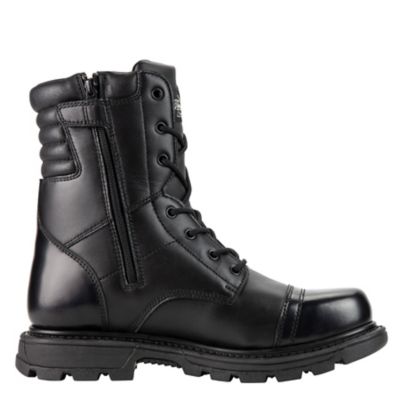 Thorogood Men's Gen-Flex Tactical Round Toe Side-Zip Jump Boots, 8 in.