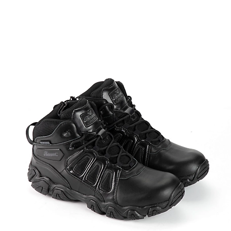 Thorogood Crosstrex Mid Waterproof Polishable Non-Safety Toe Boots, Black
