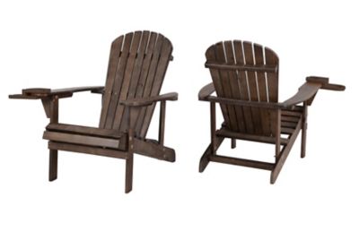 W Unlimited Earth Collection Adirondack Chair with Phone and Cup Holder, 2 pk.