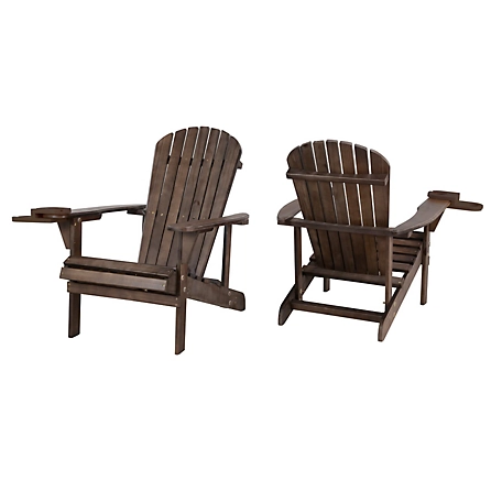 W Unlimited Earth Collection Adirondack Chair with Phone and Cup Holder, 2 pk.