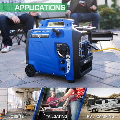Image showing 5 th DuroMax 3,200/1,800-Watt Dual-Fuel Digital Inverter Hybrid Portable Generator