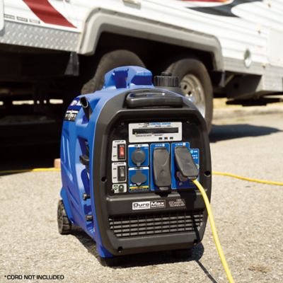 Image showing 6 th DuroMax 3,200/1,800-Watt Dual-Fuel Digital Inverter Hybrid Portable Generator