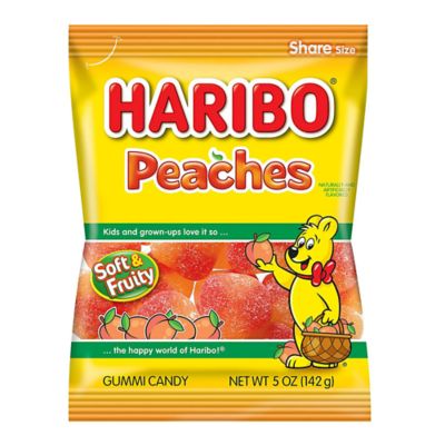 HARIBO of America Peaches, 5 oz., 12 ct.