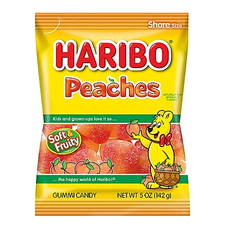 HARIBO of America Peaches, 5 oz., 12 ct.