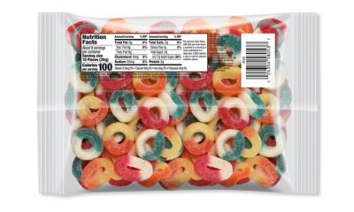 Image showing  Mini Gummy Rings Candy, 9 oz.
