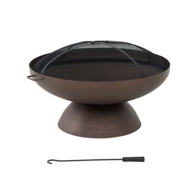 Sunjoy Extra Large 40 In Denison Wood, Garden Treasures Fire Pit Replacement Parts
