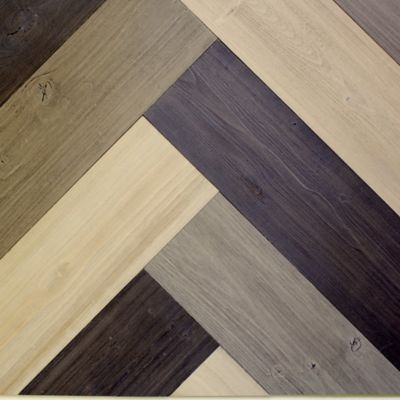 Image showing 5 th NaturaPlank Chocolate Hazel Brown Peel and Stick Wood Wall Cladding, 5 in. x 46.5 in., 10 pc.