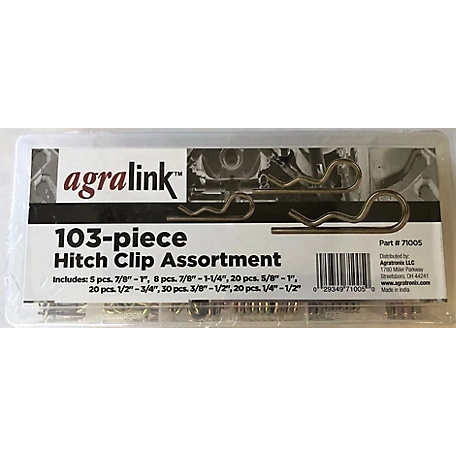 AgraTronix Assorted Agralink Hitch Clip, 103 pc.