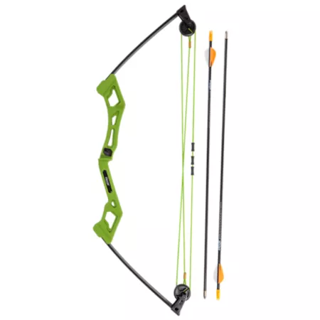 Bear 30" Apprentice Bow Set 6-13.5 lb Draw Weight Right Handed Green Bows