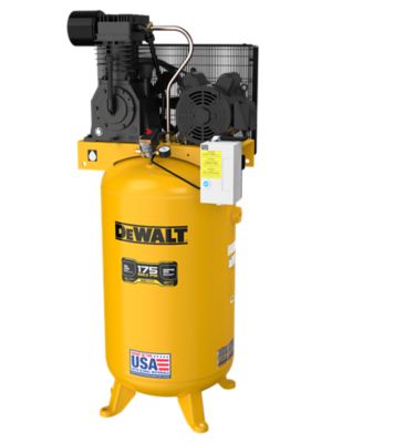 DeWALT 7.5 HP 80 gal. 2 Stage Single Phase Air Compressor Dewalt 80 Gal, 7